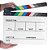 Clapper de Ação em Madeira – Slate para Cinema, TV e Vídeo, Acessório de Direção e Cenografia, Ideal para Fotografia e Filmagens - Imagem 12