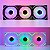Cooler ARGB 120mm Magic Block V2 – Ventoinha para Gabinete com Iluminação 5V/12V, Conexão 3-Pin, Compatível com PC Gamer e Chassi Modular - Imagem 4
