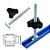 Kit de Parafusos T-Slot para Carpintaria – T-Trilha com Botões, Porcas Deslizantes e Acessórios para Gabaritos, Fixações e Projetos DIY - Imagem 19