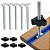 Kit de Parafusos T-Slot para Carpintaria – T-Trilha com Botões, Porcas Deslizantes e Acessórios para Gabaritos, Fixações e Projetos DIY - Imagem 11