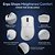 Mouse Gamer Delux M900 Sem Fio – Ergonômico, Sensor PAW3311, 63g, Doca de Carregamento Magnética RGB, Ideal para Mão Direita e Jogadores de PC - Imagem 14