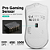 Mouse Gamer Delux M800 Branco – Sem Fio e Com Fio, Sensor PAW3395, RGB, Ergonômico, Recarregável via USB-C, Programável para Windows e Mac - Imagem 2