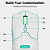 Mouse Gamer Delux M800 Branco – Sem Fio e Com Fio, Sensor PAW3395, RGB, Ergonômico, Recarregável via USB-C, Programável para Windows e Mac - Imagem 9