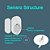 Sensor de Porta e Janela Inteligente Tuya Zigbee – Detector de Abertura/Fechamento, Alarme de Segurança, Compatível com Alexa e Google Home - Imagem 16