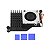 Refrigerador Ativo para Raspberry Pi 5 – Dissipador de Calor em Alumínio com Ventilador PWM Ajustável, Preto/Prata/Azul - Imagem 3