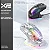 Mouse Sem Fio RGB ATTACK SHARK X2 Pro 2025, Transparente com Doca de Carregamento Magnético, Tri-Mode Bluetooth 2.4G/USB, Controle de Macro - Imagem 15