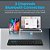 Teclado Portátil Mini Dobrável Bluetooth 5.1, Conexão de 3 Canais, Compatível com Windows, Android, iOS, Tablet, iPad e Smartphones - Imagem 2
