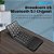 Teclado Portátil Mini Dobrável Bluetooth 5.1, Conexão de 3 Canais, Compatível com Windows, Android, iOS, Tablet, iPad e Smartphones - Imagem 8