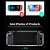 Capa Protetora Transparente p/ Switch OLED – TPU Macio, Anti-Queda, Anti-Risco, Antiderrapante - Imagem 9