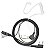 Fone de Ouvido com Tubo Acústico p/ Baofeng – 2 Pinos, PTT MIC, Anti-Radiação EMF, Headset p/ Rádio Walkie Talkie - Imagem 2