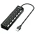Hub USB 7 Portas – Divisor Multi USB com Adaptador de Energia e Interruptor Liga/Desliga, Expansor p/ PC, Notebook e MacBook - Imagem 3