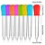 Conta-Gotas de Silicone 5ml – Pipeta para Medicina Líquida, Uso em Olhos, Ouvidos e Laboratório Escolar - Imagem 7