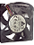 Cooler Efb0512ha 12v / 0,15a / 3 Fios / 50x50x10mm Com Nf - Imagem 3