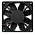 Delta AUC1212DE 12V 1.00A 12038 PWM Sem Conector - Imagem 2