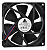 Cooler Delta Auc1212de 12v 1a 120mm 4 Fios Original Nf - Imagem 1