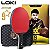 Raquete de Tênis de Mesa Loki Arthur 9 Estrelas – Carbono Ofensiva, Leve, com Borracha Pegajosa Aprovada pela ITTF - Imagem 2