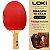 Raquete Loki Dragon 10 Estrelas – Profissional, 5 Madeiras + 2 Carbono, FH Rxton 9 & BH Rxton 7 - Imagem 2