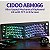 Kit Barebone CIDOO ABM066 Alice Layout VIA Hot-Swap Bluetooth/2.4G Tipo-C - Imagem 10