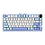 Teclado Mecânico MechLands Vibe 75 V2 75% Wireless com Tela TFT (Sem Botão) - Imagem 1