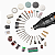 Kit de Acessórios para Mini Retífica Dremel – 147 ou 262 Peças, Polimento, Corte, Lixa e Gravação - Imagem 2