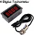 Tacômetro Digital LED Vermelho com Sensor Hall NPN – Kit com 4 Peças - Imagem 1