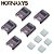 Kit 5 Drivers Stepper A4988/DRV8825 p/ Placas SKR, RAMPAS, MKS c/ Dissipador de Calor - Imagem 5