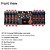 Módulo Testador de Capacidade p/ Bateria 18650 | Display 2.48", 12–19V, com Medidor de Temperatura e Radiador - Imagem 1