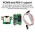 Adaptador M.2 RJ45 Ethernet 2.5G/1G/100Mbps – Chip RTL8125BG, PCIe Gigabit - Imagem 3