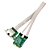 Adaptador M.2 RJ45 Ethernet 2.5G/1G/100Mbps – Chip RTL8125BG, PCIe Gigabit - Imagem 4