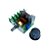 Controlador de Velocidade de Motor AC 2000W 25A 50-220V com Regulagem Ajustável de Tensão - Imagem 5