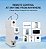 Disjuntor Inteligente Wi-Fi TOMZN Tuya 1–63A 1P/2P com Medidor de Energia e Proteções Integradas (L+N) - Imagem 15