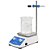Misturador de Vórtice 1?L com Aquecimento e Agitador Magnético, Placa Quente 0–1600?rpm, Equipamento de Laboratório com Plugue UE - Imagem 2