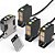 Sensor Fotoelétrico GTRIC E3JK-TR12, Tipo Feixe Através, AC/DC 24-240V, Saída Relé, Formato Quadrado, Uso Universal - Imagem 4