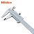 Mitutoyo Paquímetro Vernier Metálico 530-118 0-200mm para Medições Internas, Externas, de Profundidade e Passo - Imagem 16