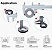 Mitutoyo Paquímetro Vernier Metálico 530-118 0-200mm para Medições Internas, Externas, de Profundidade e Passo - Imagem 7