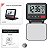 Despertador Digital NOKLEAD de Viagem – Relógio de Mesa Compacto com Display LCD, Luz de Fundo, Data, Temperatura, Snooze e Formato 12/24H - Imagem 5