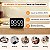 Temporizador Magnético de Cozinha com Contagem Regressiva – Display Grande para Cozinhar, Sala de Aula e Escritório - Imagem 7