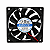Cooler Jamicon KF0715H1SR-R 70x70x15mm 12V 0.41A 2 Fios - Imagem 1