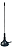Antena Interna Mini Base Imã Cabo De 1.5m - Imagem 2