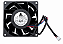Cooler Fan Delta FFB0812SHE 12V 80x80x38mm 3 Fios - Imagem 1