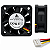 Cooler Fan Delta EFB0412VHD-R00 12V 40x40x20mm 3 Fios - Imagem 1