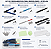 Kit Ferramentas Modelismo 9 Peças Para Gundam Avião Carro - Imagem 3
