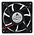 Cooler Delta Afb1212hhe 12v 0,70a 120mm 2 Fios Original C Nf - Imagem 1