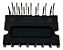 IKCM15F60GA Infineon IPM IGBT 600V 15A Lava E Seca Inverter - Imagem 1