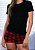 Baby Dool Feminino verão xadrez - Imagem 3