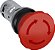Botão de emergência, com retenção, desarme rotativo, diâmetro de aperto 40 mm, Vermelho, 2NF, CE4T-10R-02 :1SFA619550R1051 -ABB - Imagem 1