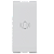 Modulo Pulsador Campainha 10a  110-250v  1 modulo branco Origen n0104 bl - abb - Imagem 1