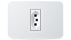 Conjunto 4X2  1 Tomada 2p  t  10a 110-250v  1 Modulo Branco Origen  n0536 bl - abb - Imagem 3