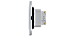 Conjunto 4X2  1 Tomada 2p  t  10a 110-250v  1 Modulo Branco Origen  n0536 bl - abb - Imagem 2