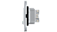 Conjunto 4X2 2 Interruptor Simples e 1 Tomada 10a  110-250v  3 Módulos Branco Origen n0536.12 bl - abb - Imagem 2
